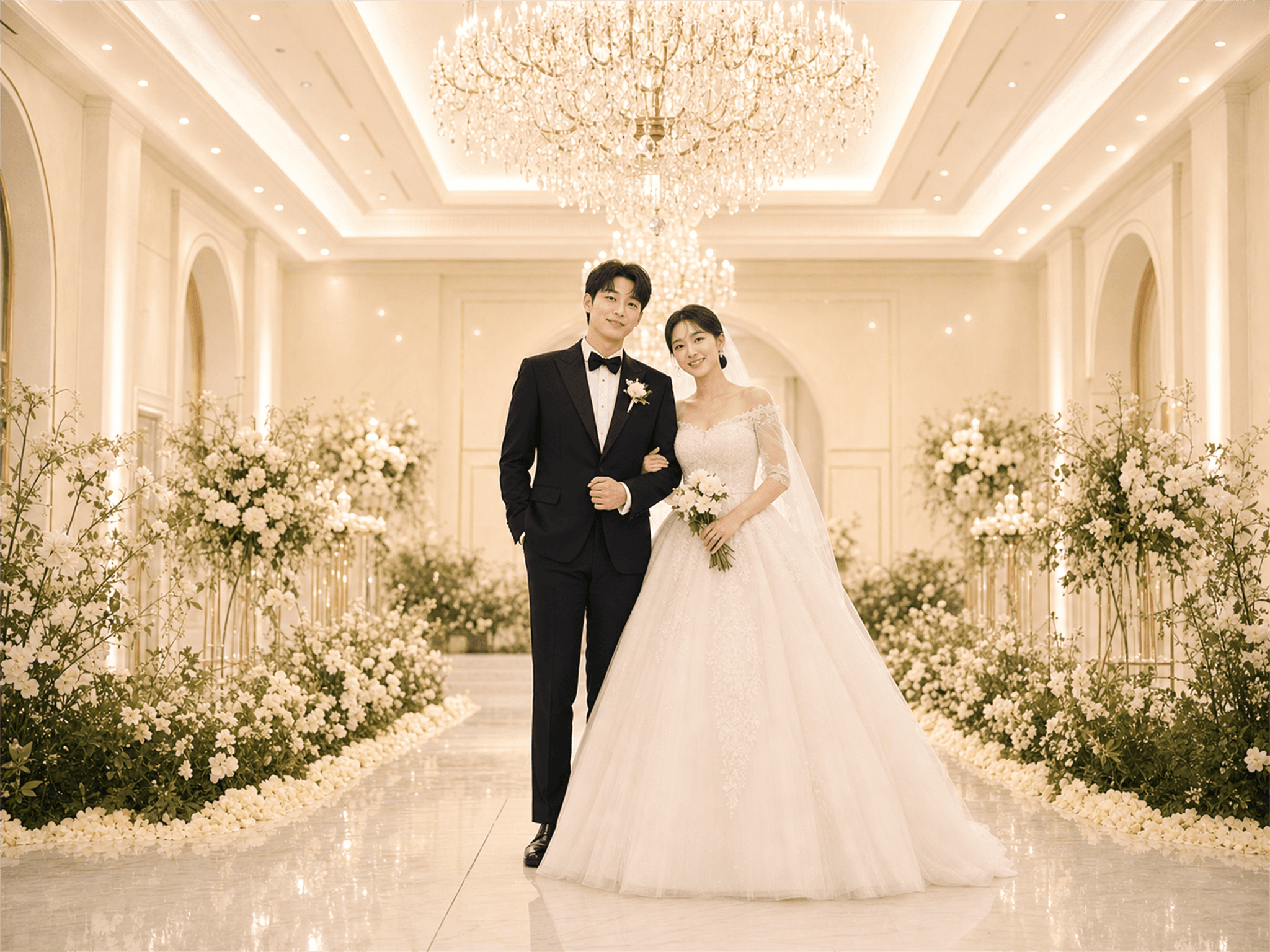 웨딩 스튜디오 웹사이트 데스크톱 화면